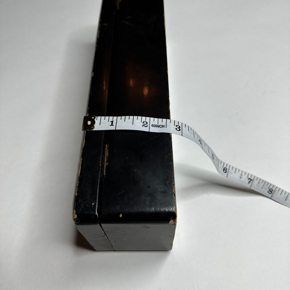 Antique Japanese Lacquer Gold Taka-maki-e Wood Letter Document Box Tokugawa Edo - Picture 10 of 10